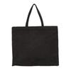 [haruju] Formal Tote Bag, Side Bag, Black, A4, Horizontal, Floral Pattern