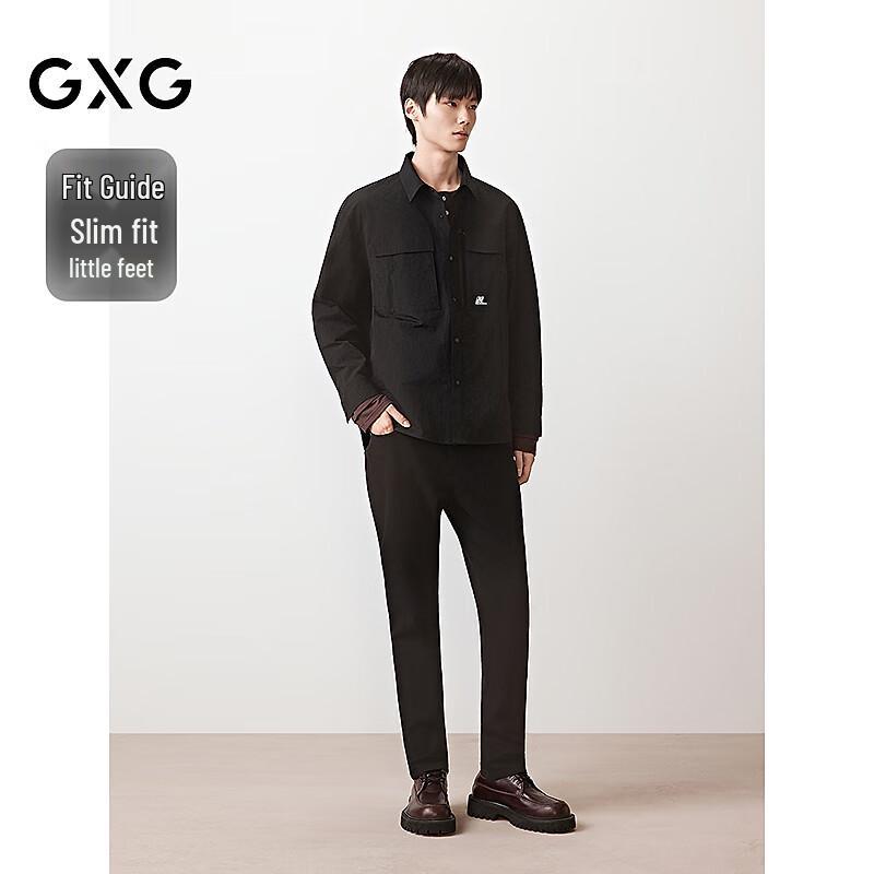 GXG Men's Retro Slim Fit Stretch Straight Leg Pants