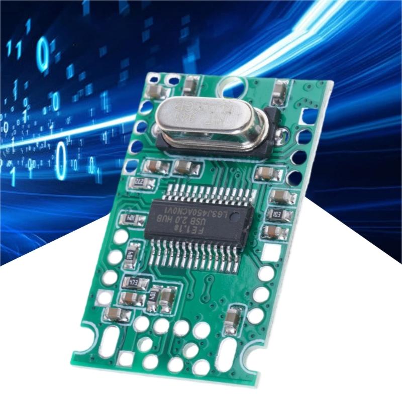 USB 2.0 Schnittstellen Hub 4 in 1 Anschluss USB 2.0 Erweiterungsmodul für mehrere Geräte Studenten Berufliche Weiterentwicklung