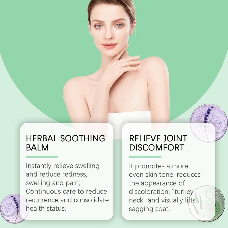 WIYUN Herbal Body Care Balm for Neck and Shoulder Pain Relief Muscle Joint Massage Cream for Sore Muscles Home Spa Use