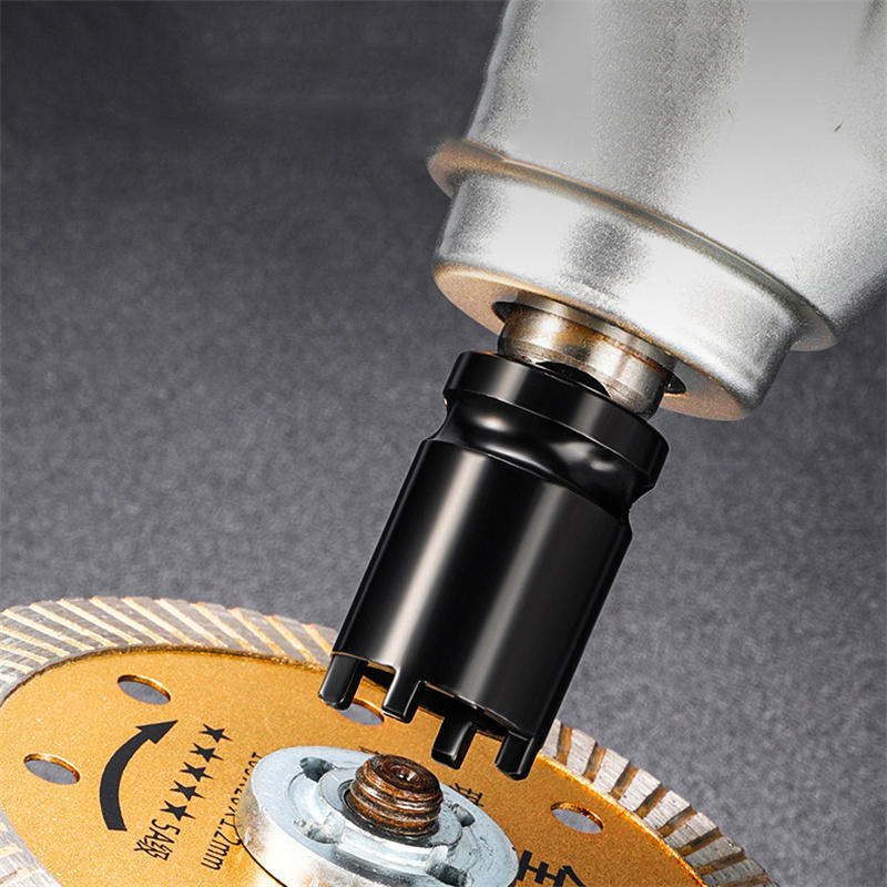 Multifunction Angle Grinder Socket Electric Wrench 4 Pronged Spanner for Quick Flange Nut Removal Power Tool Maintenance