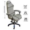 1Pcs Elastic Stretch Chair Cover Set Fleece Jacquard Dustproof Gaming Chair Covers Universal with Armrest Cover