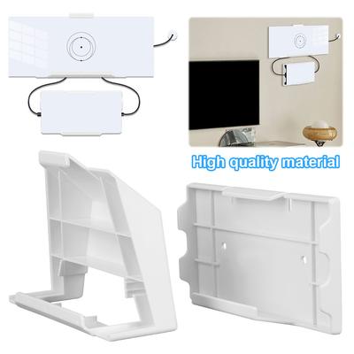 For Starlink Gen 3 2-in-1 Router Wall Mount and Power Supply Holder Space Saving Metal Wall Mount Kit Power Supply Mounting Kit