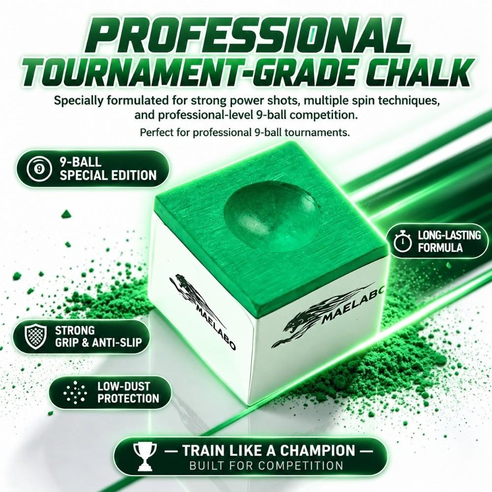 Epoxy Resin Snooker Oil Pool Chalk Non-slip Billiard Pool Chalk Billiard Accessories
