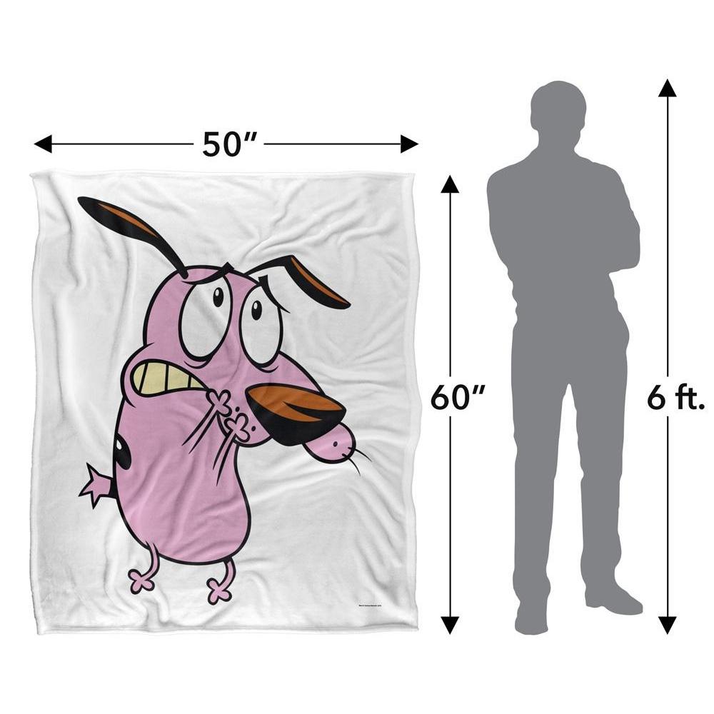 Courage The Cowardly Dog Season 2 Silky Supersoft Blanket