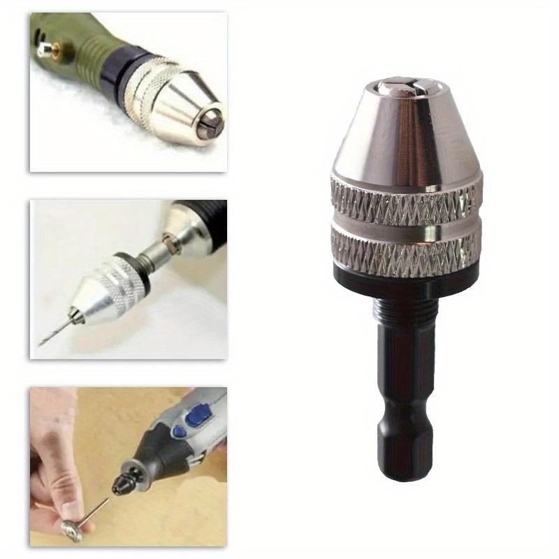 0.3-6.5mm Quick Change Hexagonal Handle Three Jaw Self Centering Twist Drill Chuck 0.3-3.6mm Electric Grinding Tool Set