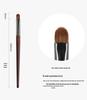 Wool Highlighting Makeup Brush Set - 24 Pieces: Includes MUF Series Concealer & Loose Powder Brushes