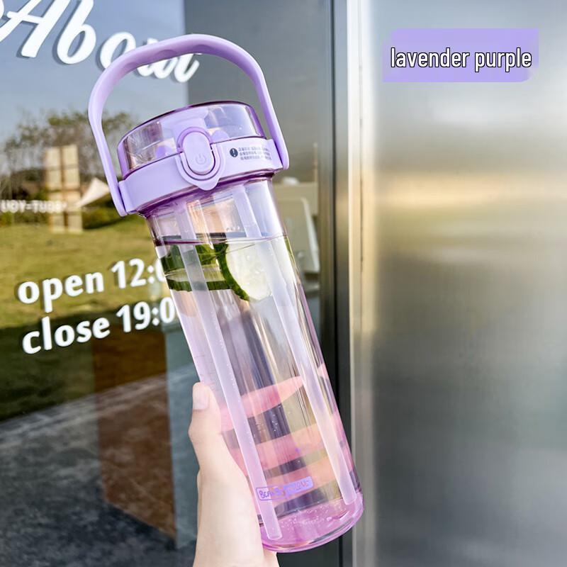 BEANBEANLOVE Portable 3-in-1 Plastic Water Bottle