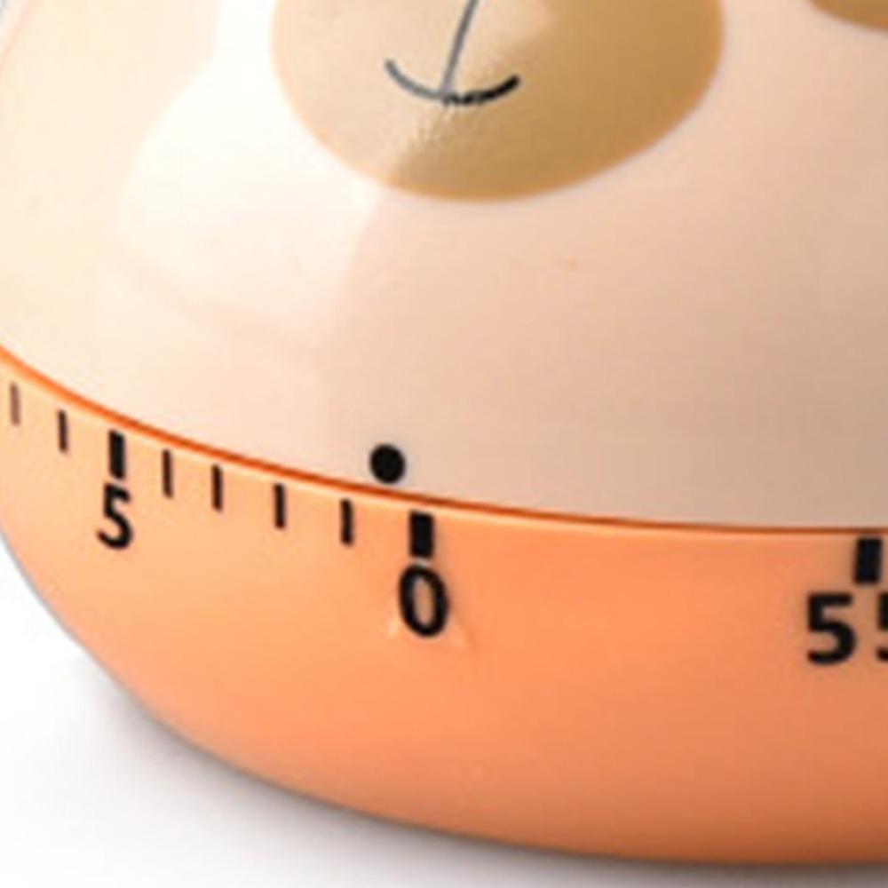 Mechanical Driven Cartoon Kitchen Timer Hand Use Manual Countdown Timer Baking Preparation