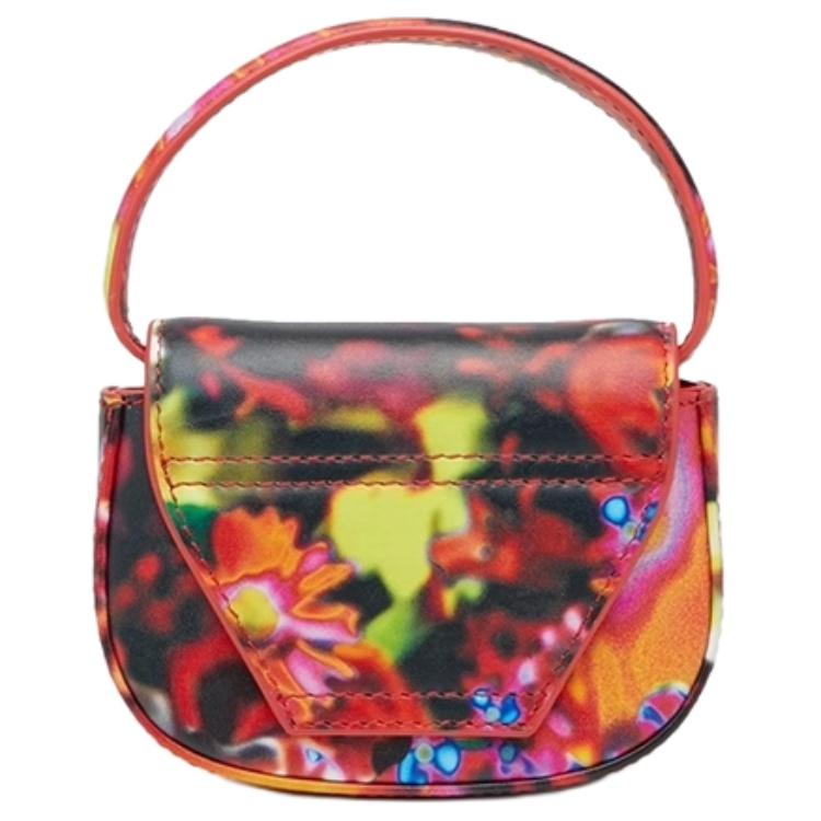 Diesel Fashion Trend Leather Shoulder Tote Bag Mini Women Bags Multicolor P01100PR400-H9730