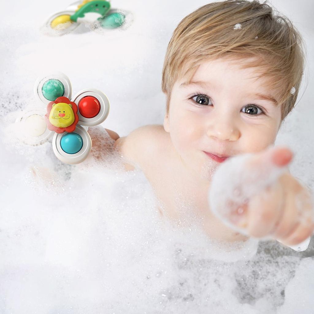 Suction Cup Toy, 3 Pieces Suction Cup Toy Baby With Suction Cup, Table Toy Baby Suction Cup, Sensory Toy For Baby