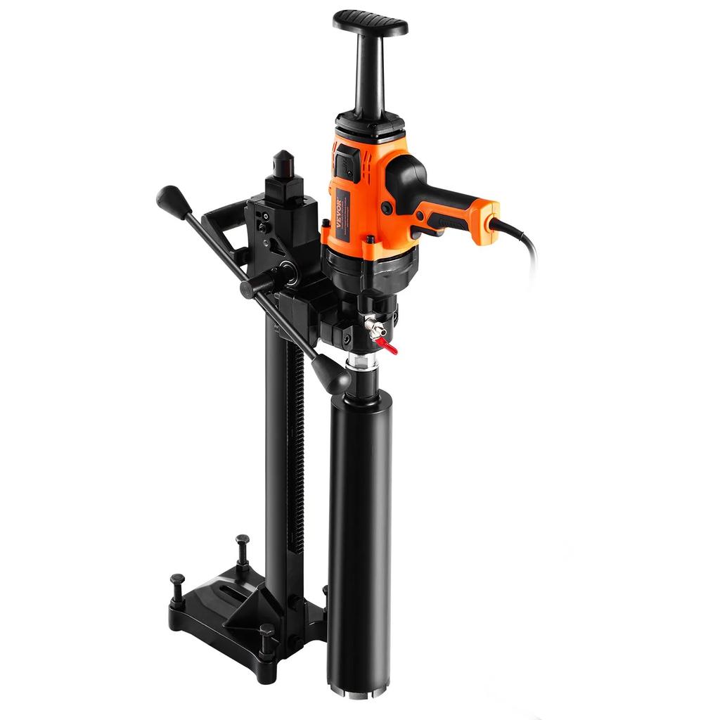 VEVOR Core Drill Machine 2.03-16 Cm Dia 2000W Handheld and Stand Core Drill Rig