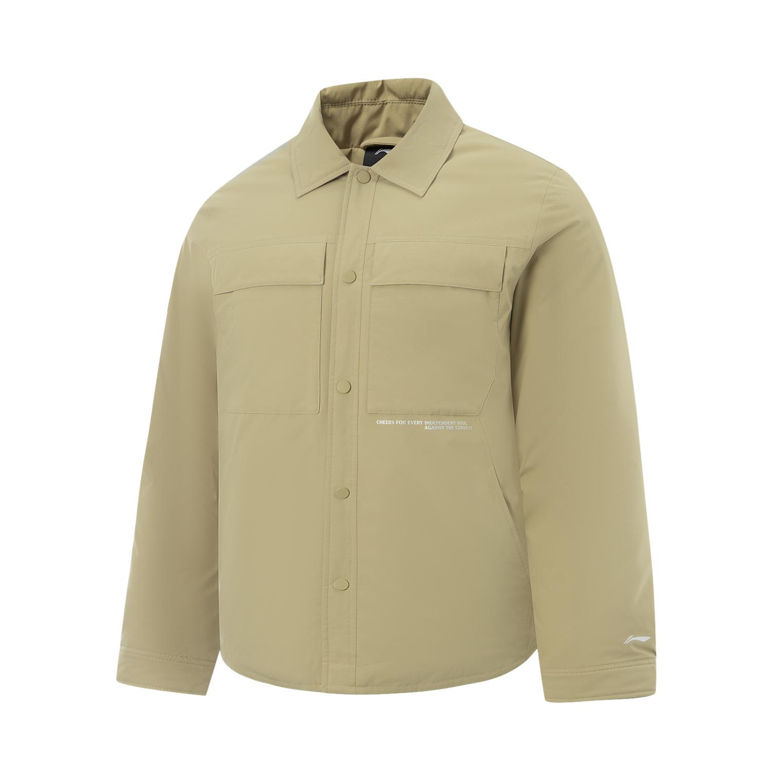 

Li Ning Серия Outdoor Легкая Удобная Буква Простая Теплая Свободная Короткая Пуховая Куртка Мужская Куртка AYMV163-5 M