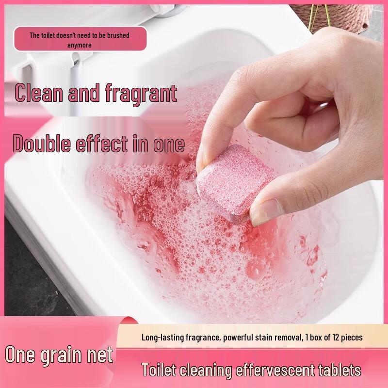 Fumede Toilet Deodorizer & Cleaner Effervescent Tablets