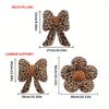 1pc Fashion Leopard Print Car Lumbar Support: Comfortable and Soft