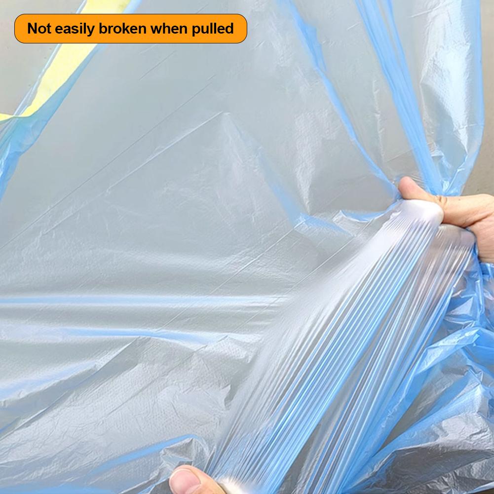 Car Repair Spray Paint Maskin Film Automotive Painters Tape Plastic Drop Cloth Sheeting No Residue for Painting