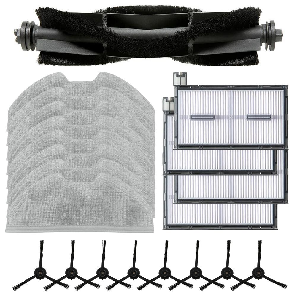 For Eufy X8 Pro Serie For Eufy X8 Pro SES Main Side Brush Filter Mop Cloth Vacuum Cleaner Accessories Spare To Replace