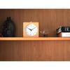 Lemnos Canon JH23-11 NT Analog Alarm Clock, Natural Wood Grain