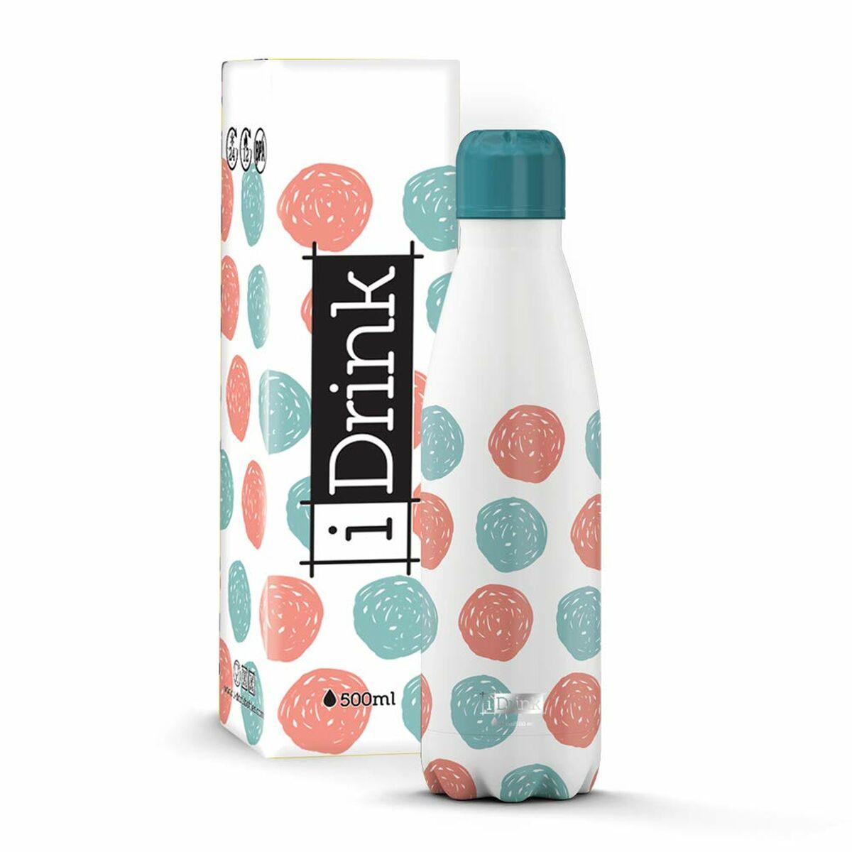

Термобутылка iTotal Dots, белая, нержавеющая сталь (500 мл)