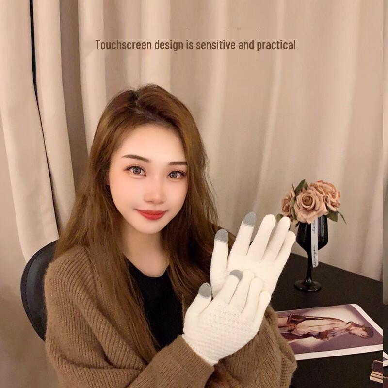 KANSOON Knitted Warm Touchscreen Gloves