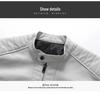 Herren Slim Fit Stehkragen Lederjacke - Trendiger Herbst Motorradmantel