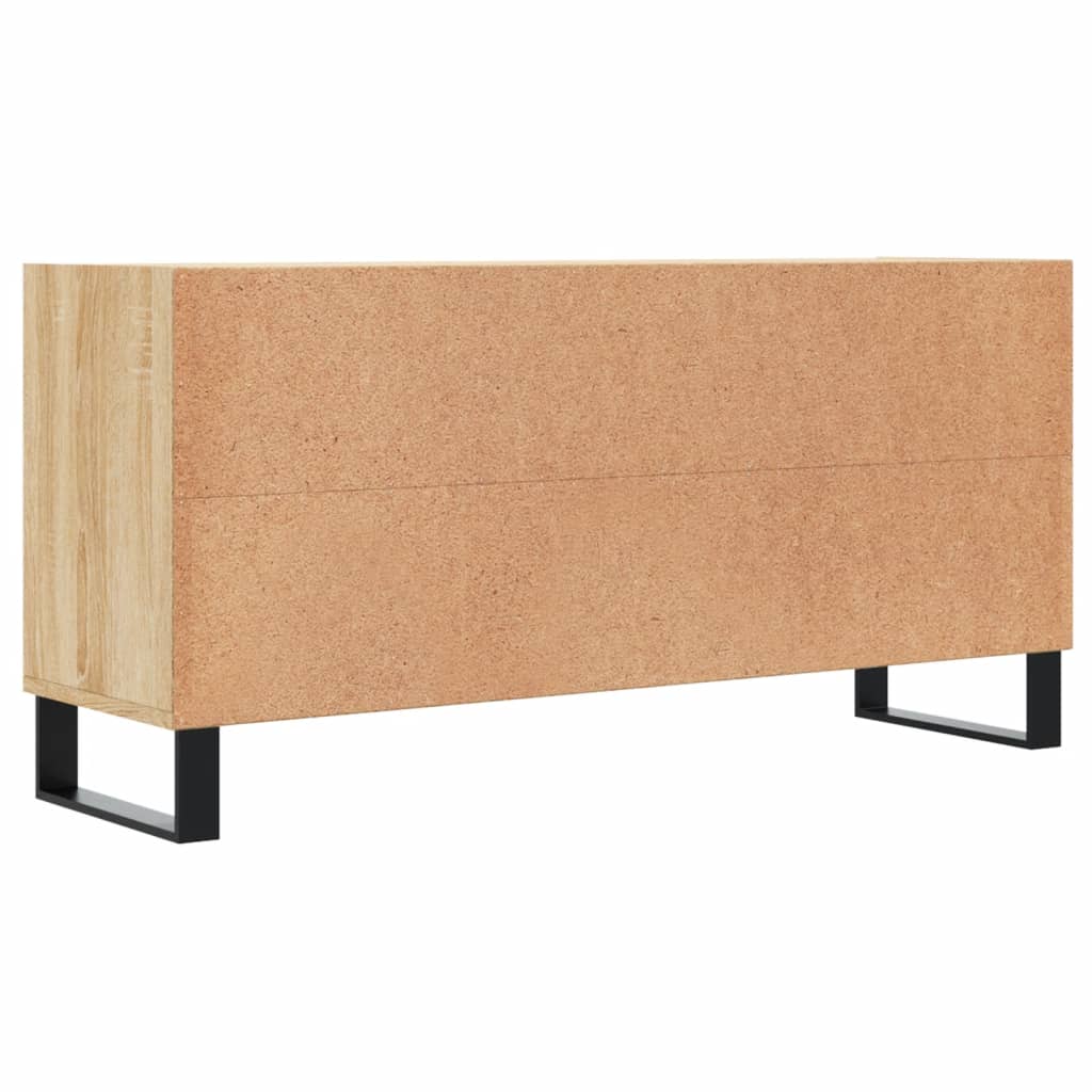 TV Cabinet in Sonoma Oak Finish 103.5 x 30 x 50 cm Particleboard
