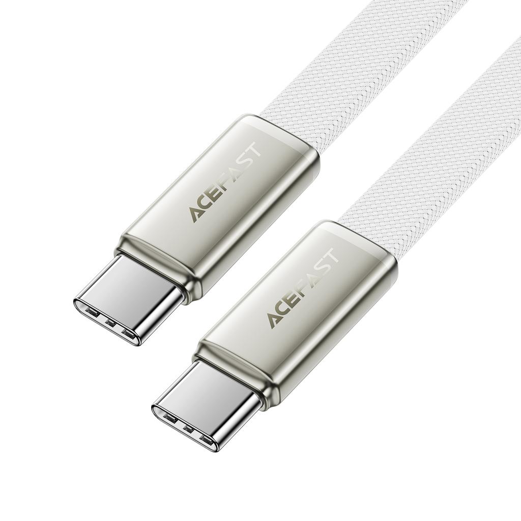 ACEFAST C24-03 USB-C to USB-C Cable Ultra Thin Charging Data Cable 60W Fast Charging Durable Nylon Braided Cable