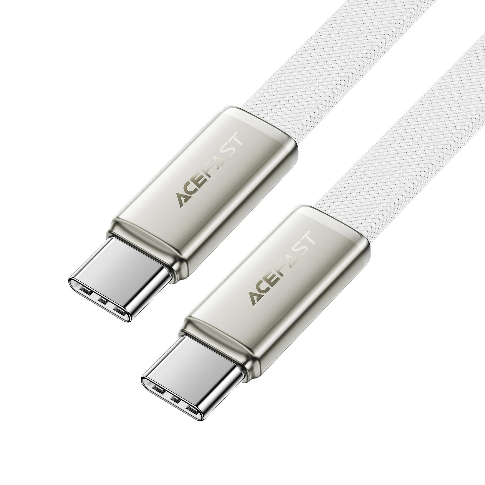 

ACEFAST C24-03 USB-C to USB-C Cable Ultra Thin Charging Data Cable 60W Fast Charging Durable Nylon Braided Cable