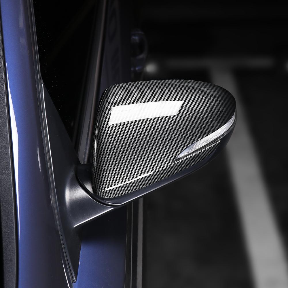 Exterior Accessories Carbon Fiber Car Rearview Mirror Decoration Cover Trim For Hyundai I30/I30 N 2017-2025 Car TuningGood Product