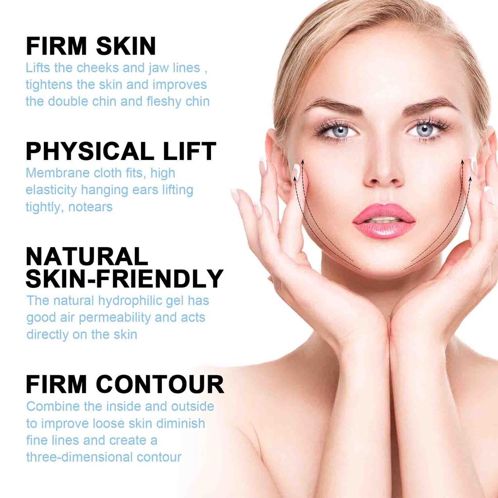 Maschera Lifting V-Line: Maschera da appendere alle orecchie per rassodare il mento, assottigliare il viso e definire i contorni