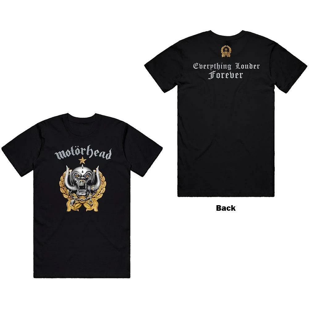 Official Licensed Motorhead Everything Louder Forever T Shirt Lemmy L