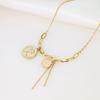 Round Brand Queen Bracelet Wind Niche Design High-End Bracelet Women'S 18K Gold