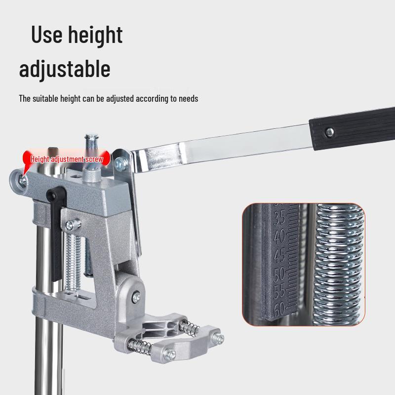 Universal Rotating Electric Drill Stand & Mini Workbench for Punching, Grinding, and Drilling