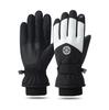 Unisex Winter Split-Finger Ski Gloves: Fleece-Lined, Touchscreen Compatible, Ideal for Cycling and Outdoor Activities
