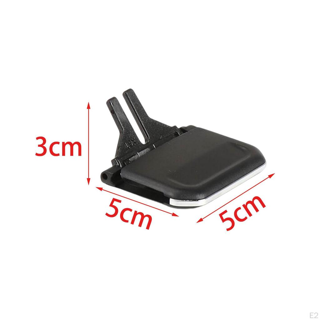 Automotive Air Vent Clip Tab Accessories Black Front Conditir A/C Outlet