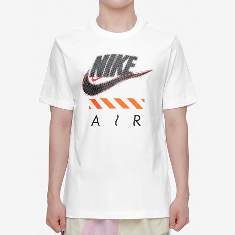 Nike Air Casual Sports Breathable Round Neck Short-Sleeved T-Shirt Men Tops White CT6533-100