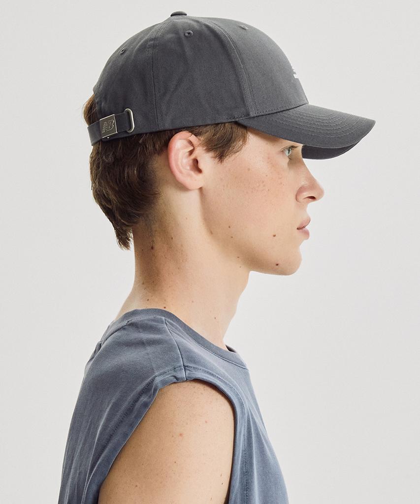 Nyuballanseu Nbgdgf1101 / Stacked Logo Structure Ball Cap (D/Gray)