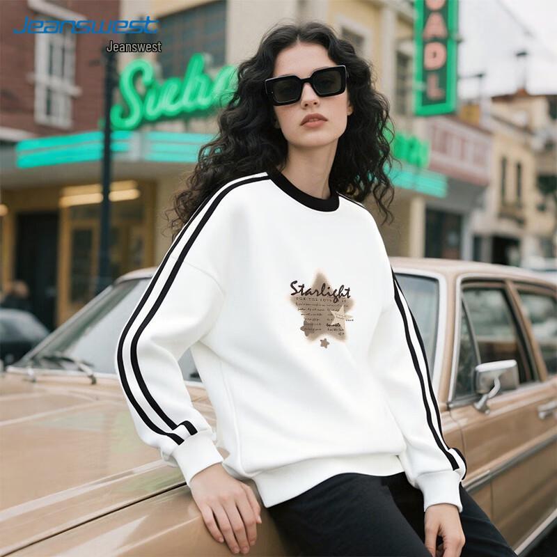 Jeanswest Women's Retro Star Print Sweatshirt