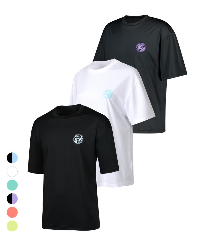 Leijibi Cooling Daily Loose Fit Short Sleeve (Running Gym Wear Workout) Top W 4 Colors (B Type)
