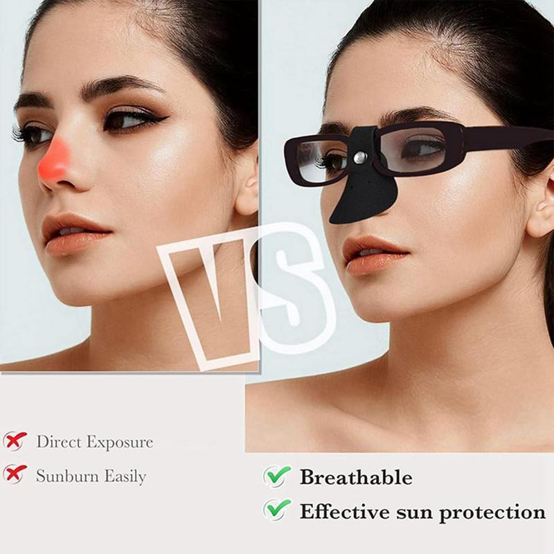 5 pieces UV Nose Guards For Glasses Nose Sun Protection Face Protection Skin Care Comfortable Outdoor Sunshade Eye Guard