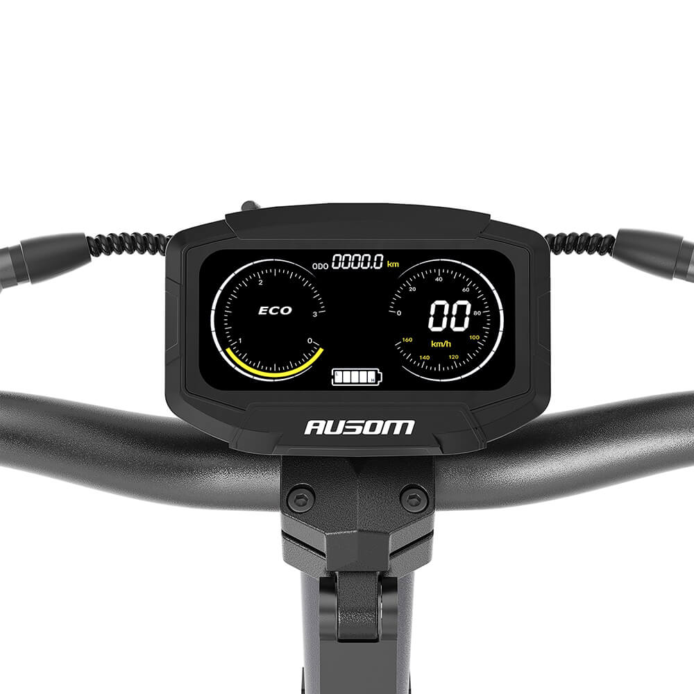 Ausom DT2 Pro Electric Scooter, 2*1100W Motor, 52V 23.4Ah, 10*3.0 Inch Tire, 68km/h Max Speed, 115km Max Range