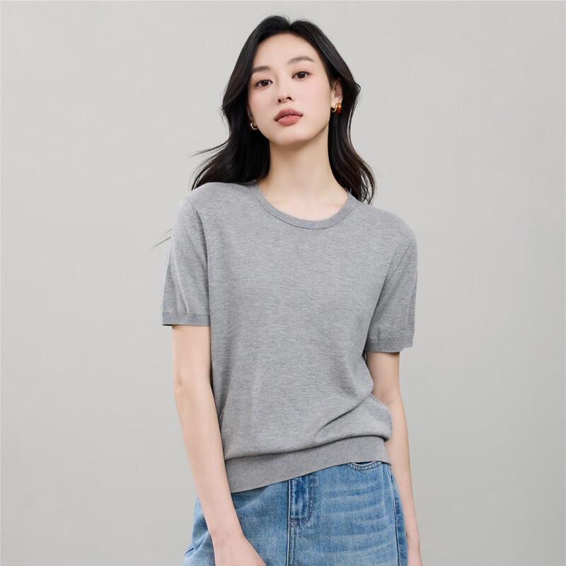 ESE-Y Women s Modal Cotton Short-Sleeve Knit T-Shirt XL