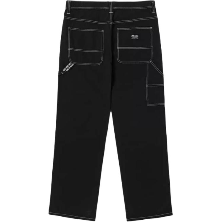 Vans Versatile Lightweight Fashion Woven Straight Leg Casual Pants Men Bottoms Black VN000KQ8BLK