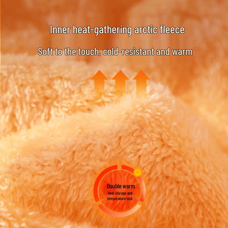 Jeanswest Men's Triple-Proof Padded Stand-Collar Winter Jacket