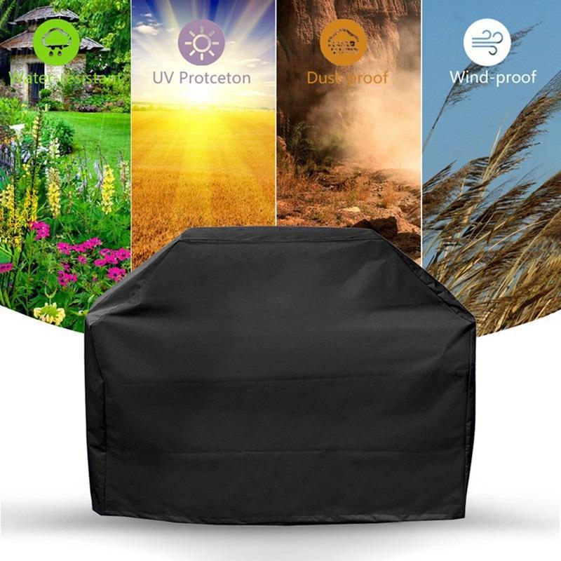 Multiple Size Grill Cover Waterproof Outdoor Barbecue Cover Anti Dust Rain  Barbecue Protection Cover BBQ Accessories SKFJ001