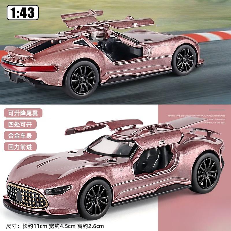 1:43 Amg Vision Gt Super Concept Car Diecast Metalllegierung Modellauto Hobbys Hohe Simulation Sammlungen Ornamente Freund