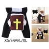 Comfortable Priest Halloween Pet Costume Puppy Party Dress Up for Small Dogs and Cats Pet Accessories Cosplay