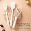 Baking Tool Set: Silicone Scraper, Scraper, Three-piece Baking Set, Egg Beater, Manual Food-grade Stirring Spatula, Complete Set