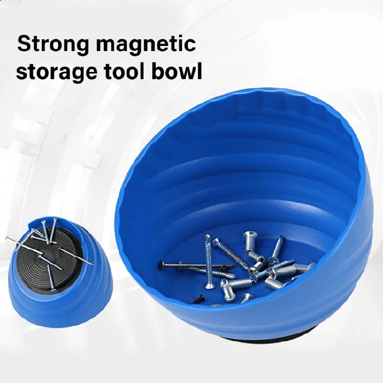 Stylish Magnetic Storage Bowl Cup Suitable for Home Efficiency and Convenient Use on Metal Surfaces Holding Nuts & Bolts