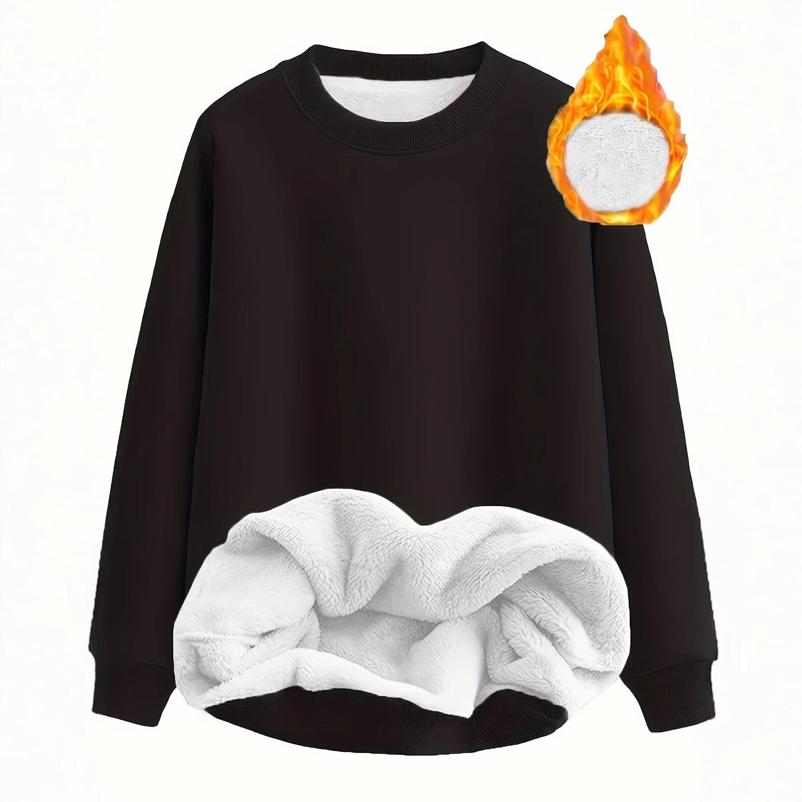

Women s Casual And Fashionable -color Long-sleeved -neck Pullover Sweatshirt XL чёрный